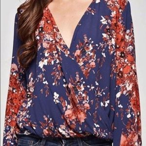 Lovestitch floral printed top